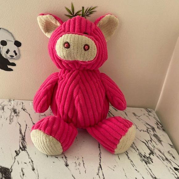 Animal Adventure Hopkins  Pink Pig Plush 11 2011 soft toy - Picture 1 of 5